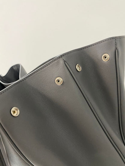 Bolsa Satchel Média Couro Estruturada