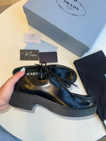Mocassim Couro Preto