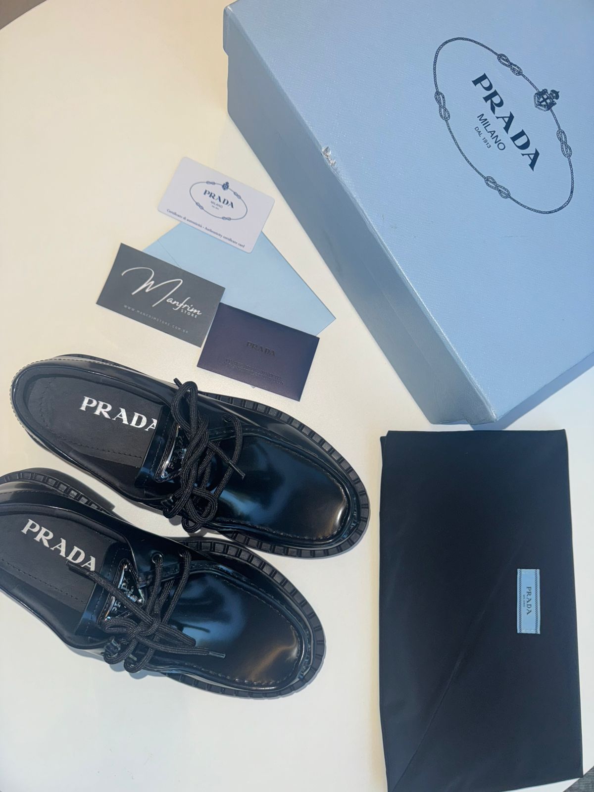 Mocassim Couro Preto