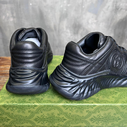 Tênis Casual Couro Preto