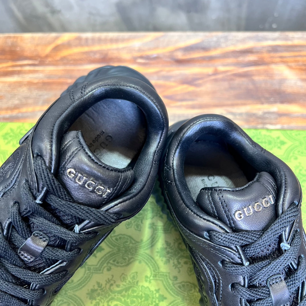 Tênis Casual Couro Preto