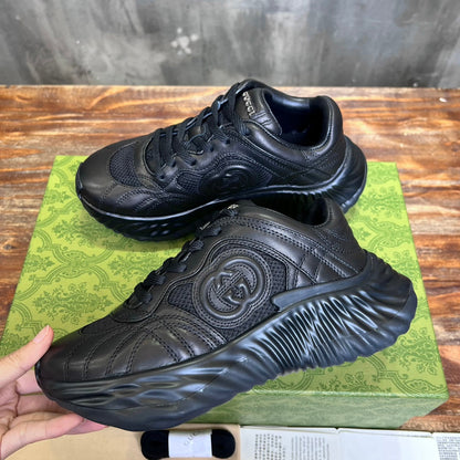 Tênis Casual Couro Preto
