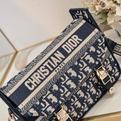 Bolsa Mensageiro Lona Bege Estilo Safari