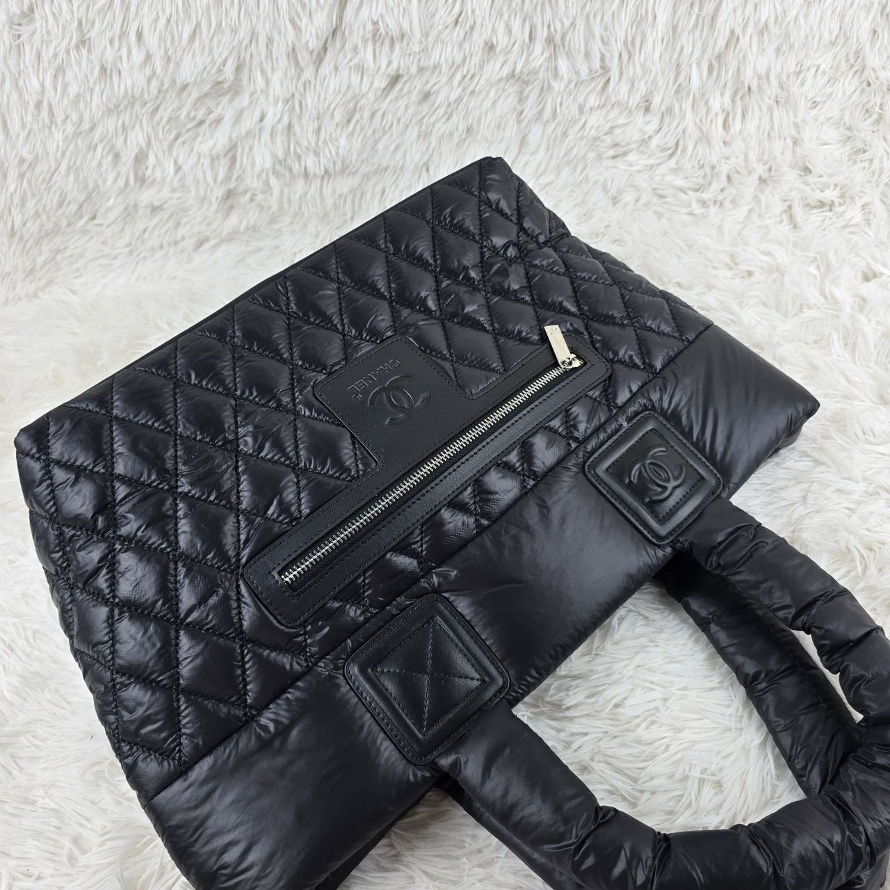 Bolsa Tote Couro Preto Small