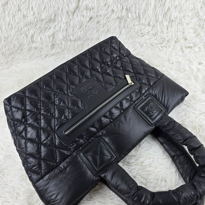 Bolsa Tote Couro Preto Small