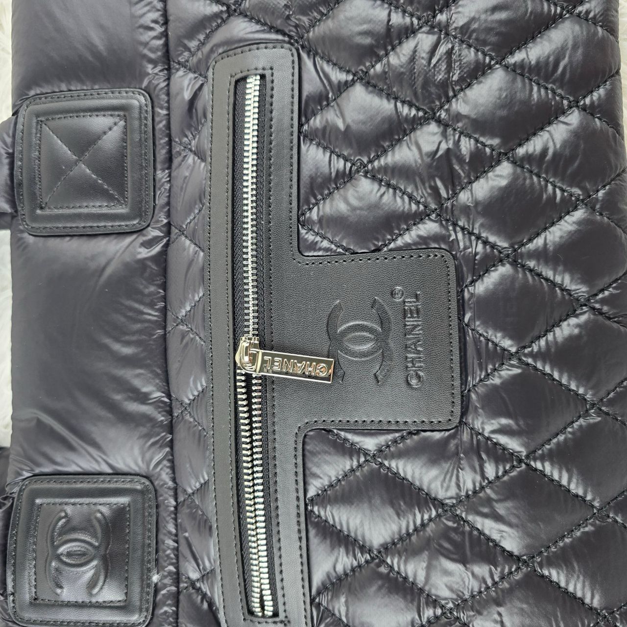 Bolsa Tote Couro Preto Small