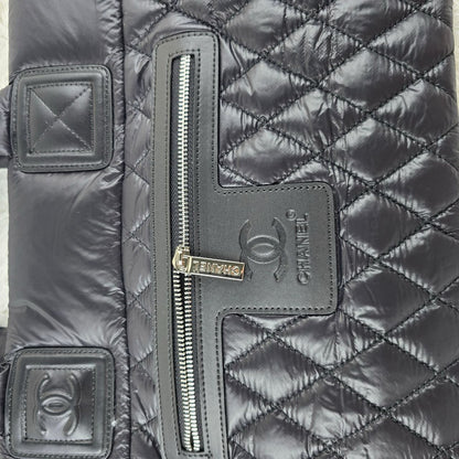 Bolsa Tote Couro Preto Small