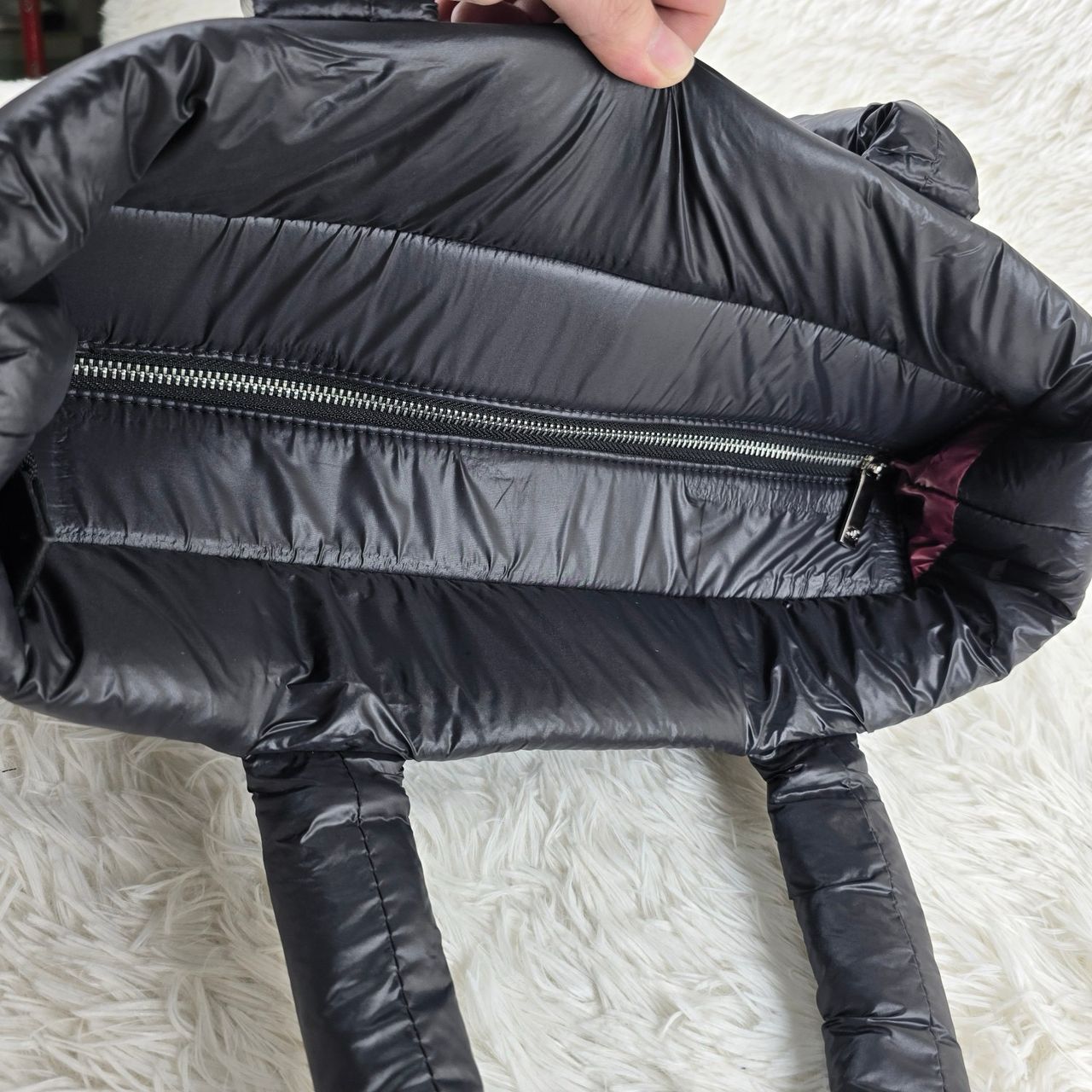 Bolsa Tote Couro Preto Small