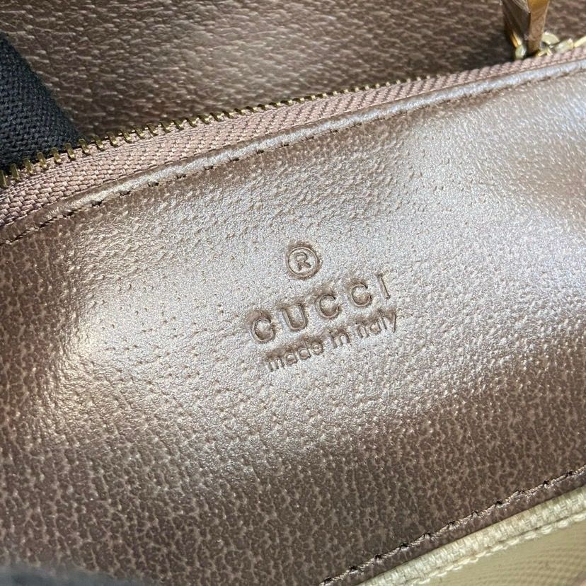 Bolsa Tiracolo Couro Padrão Letras Entrelaçadas Super Mini