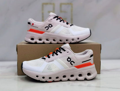 Tênis Runner Malha Branco Sola Ondulada