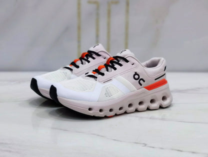 Tênis Runner Malha Branco Sola Ondulada