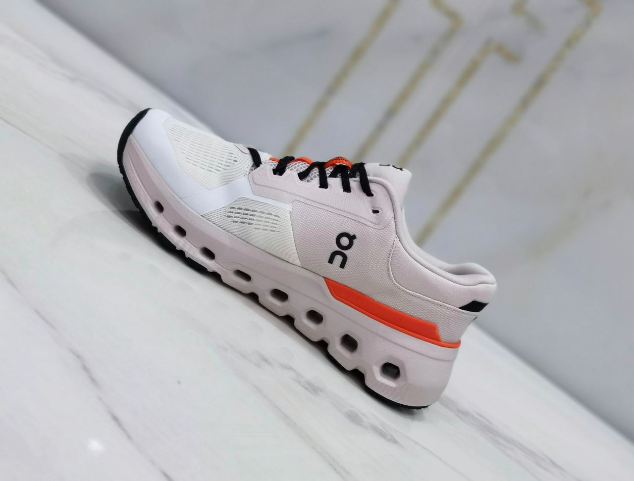 Tênis Runner Malha Branco Sola Ondulada