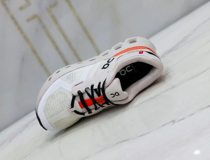 Tênis Runner Malha Branco Sola Ondulada