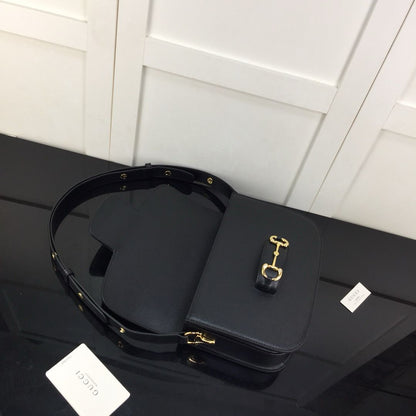 Bolsa Couro Preto