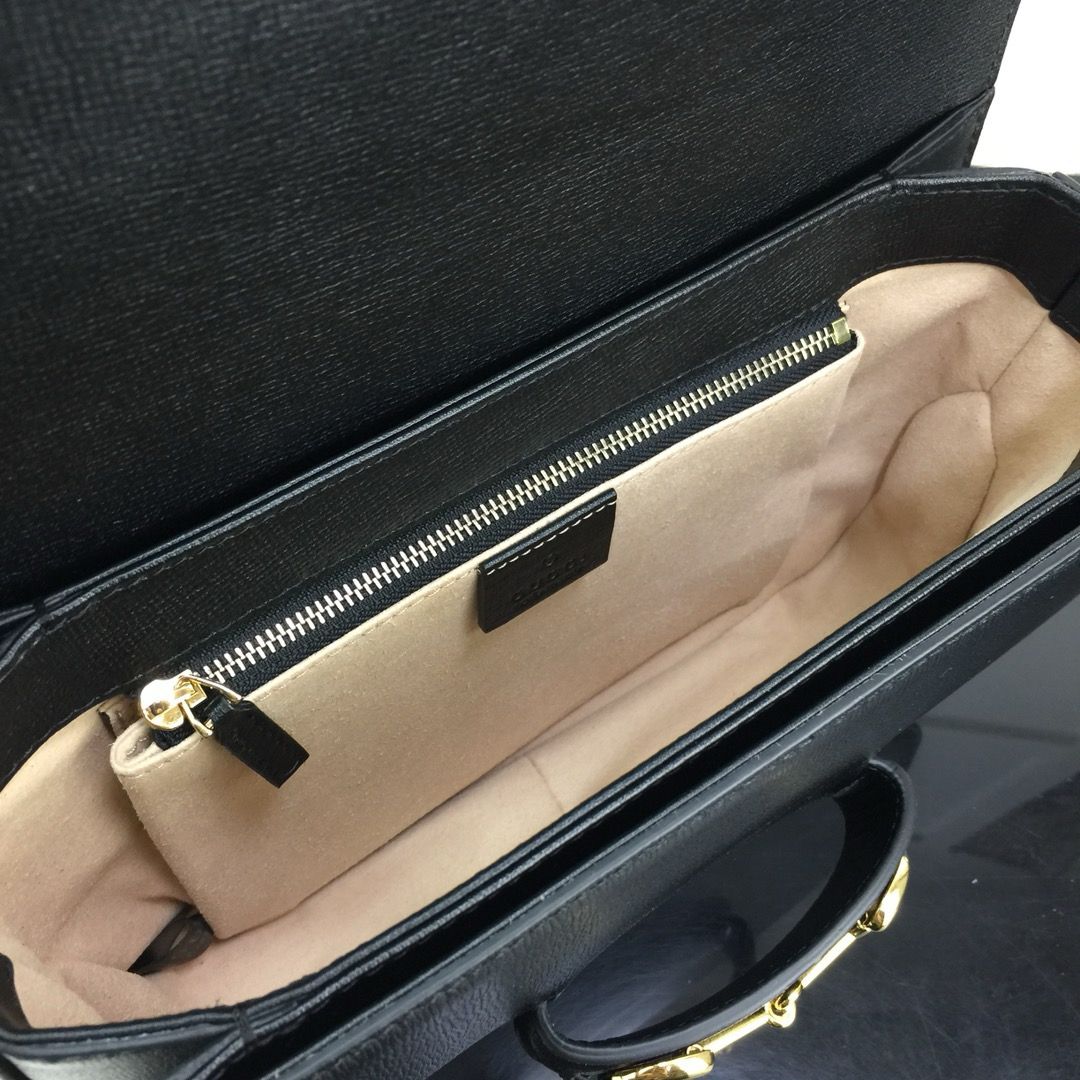 Bolsa Couro Preto