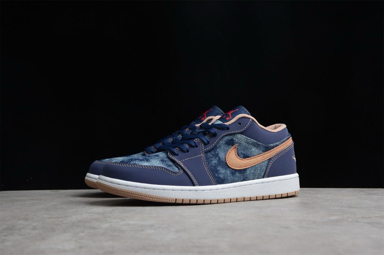 Tênis Cano Baixo Denim Azul