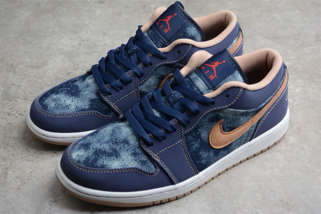 Tênis Cano Baixo Denim Azul