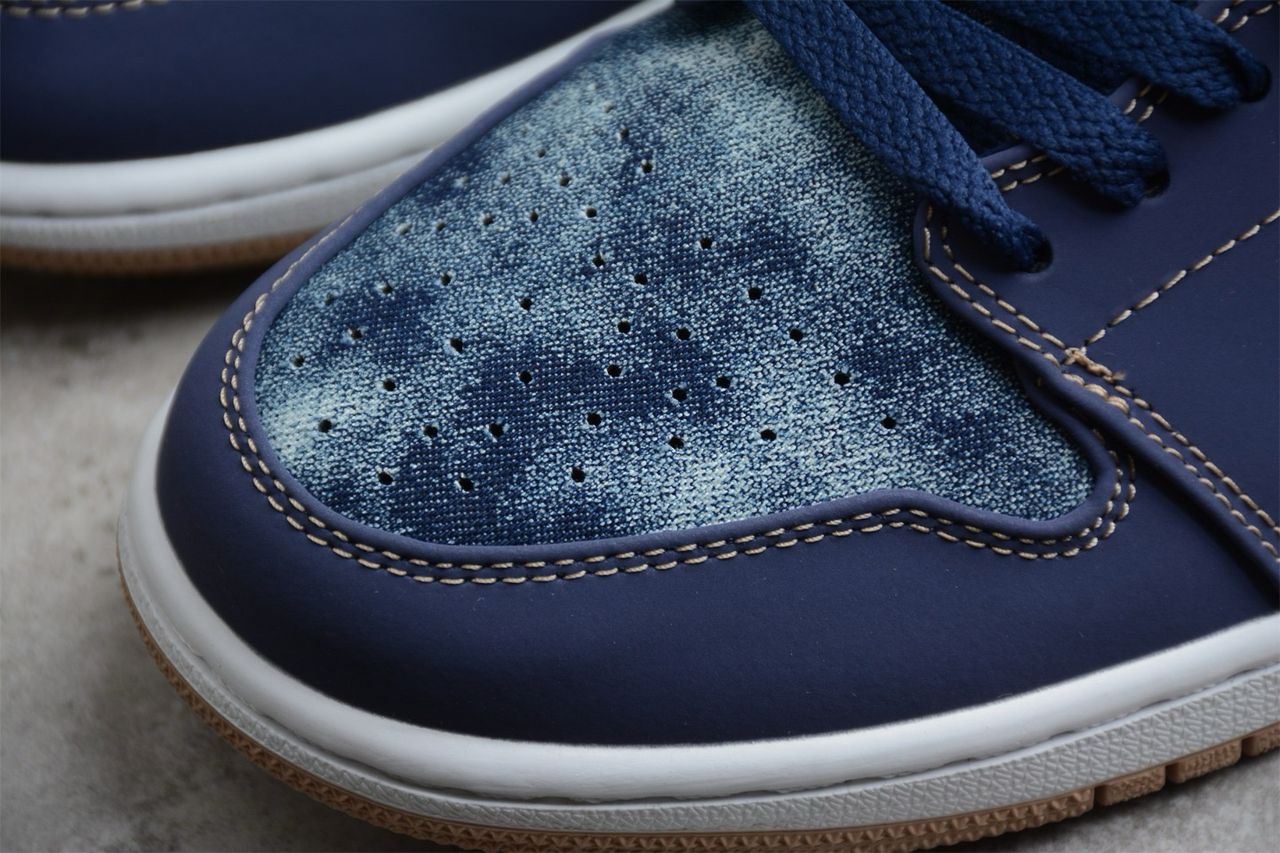 Tênis Cano Baixo Denim Azul