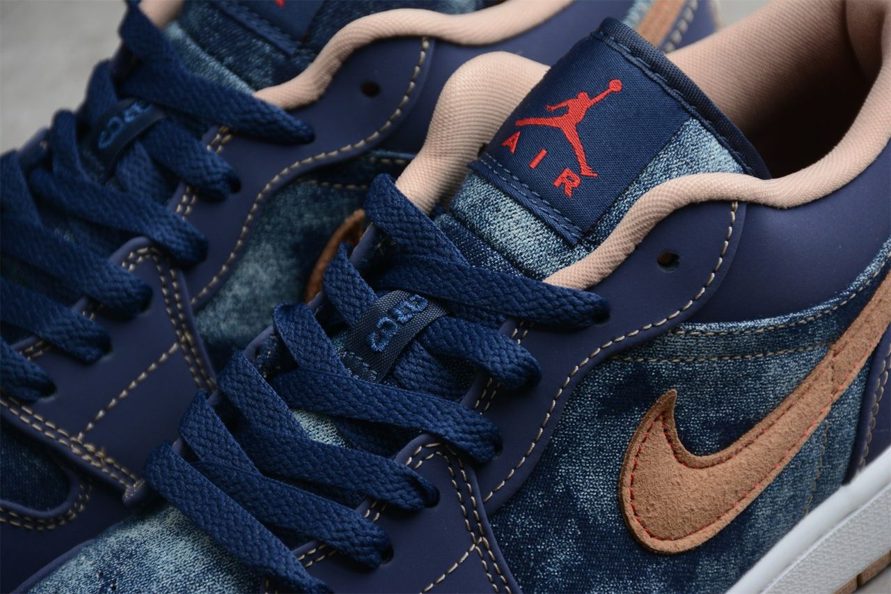 Tênis Cano Baixo Denim Azul