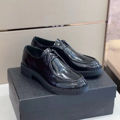 Mocassim Couro Preto