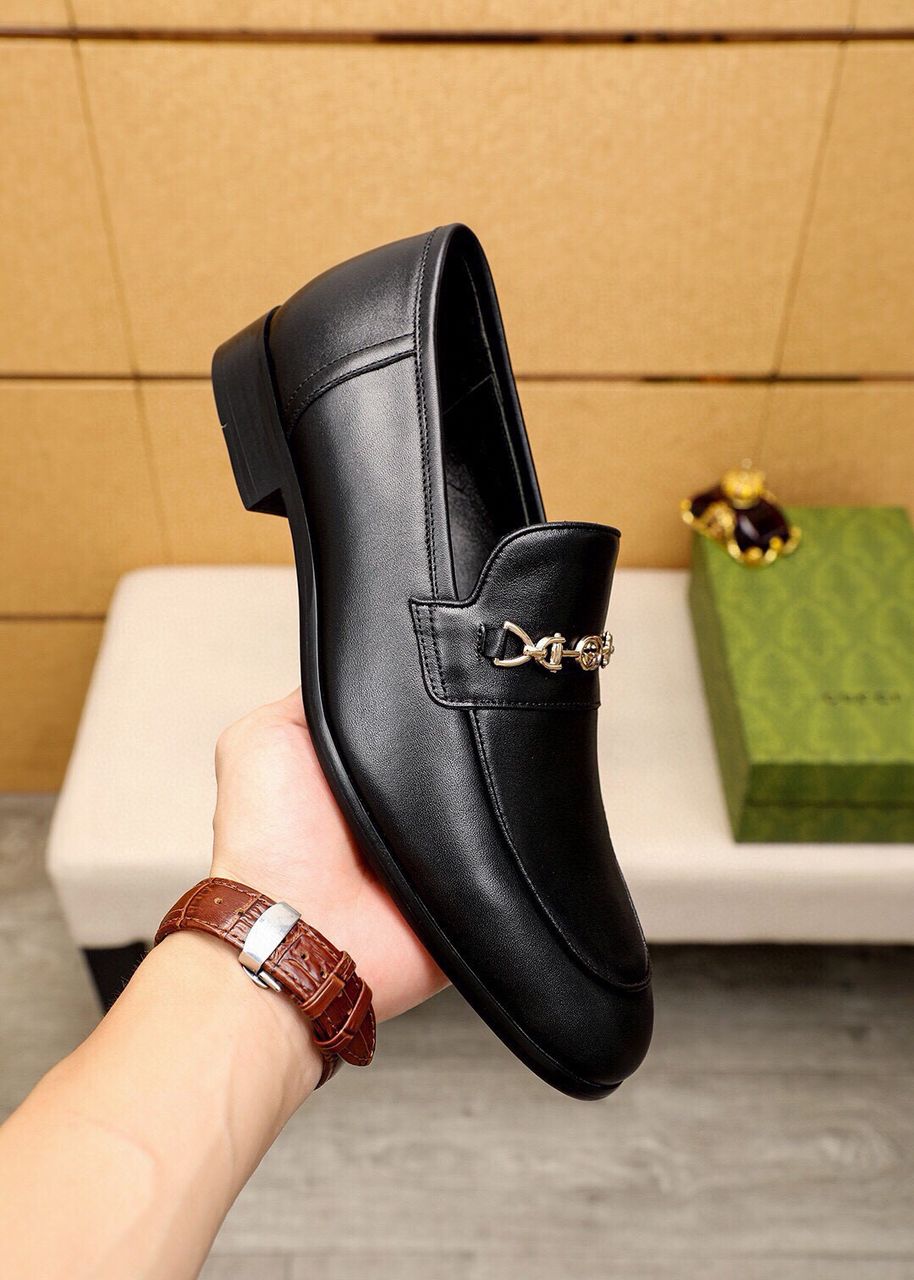 Sapato Social Couro Preto