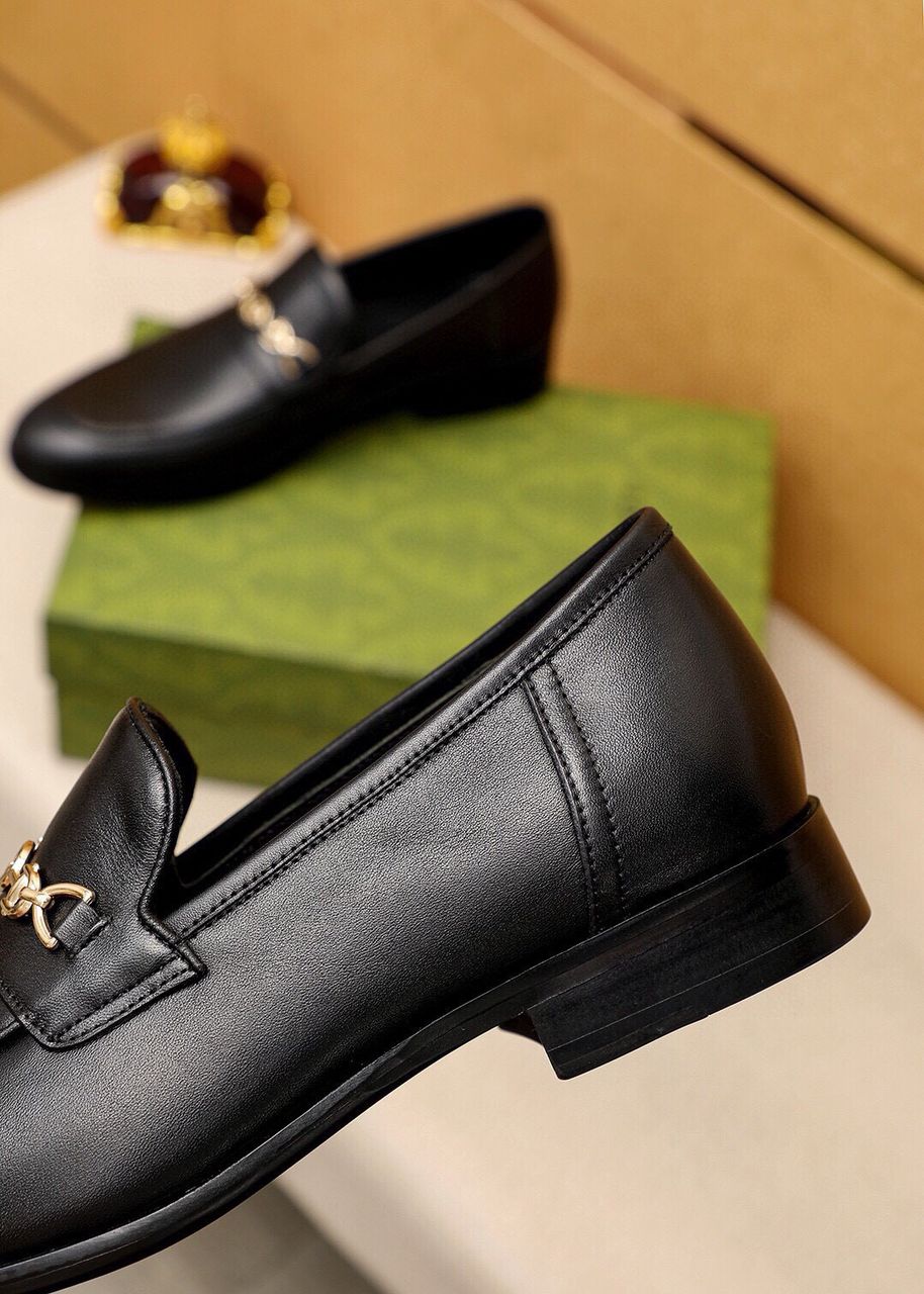 Sapato Social Couro Preto