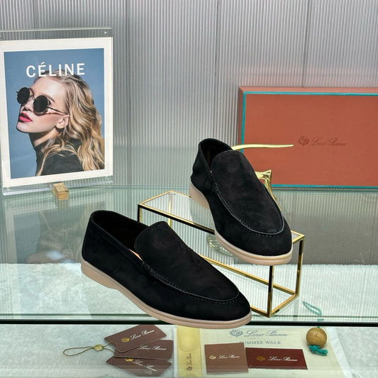 Mocassim Camurça Bege Conforto Casual