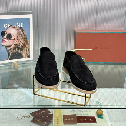 Mocassim Camurça Bege Conforto Casual
