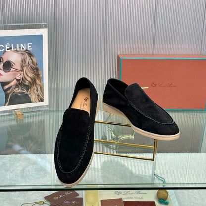 Mocassim Camurça Bege Conforto Casual