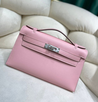 Bolsa Pequena Couro Estruturada com Alça
