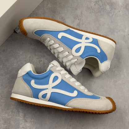 Tênis Runner Malha Azul