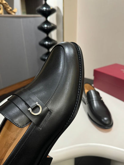 Sapato Social Couro Clássico Preto