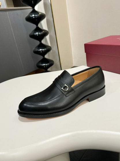 Sapato Social Couro Clássico Preto