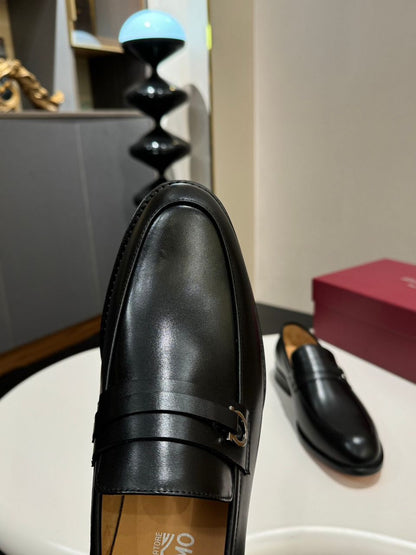 Sapato Social Couro Clássico Preto
