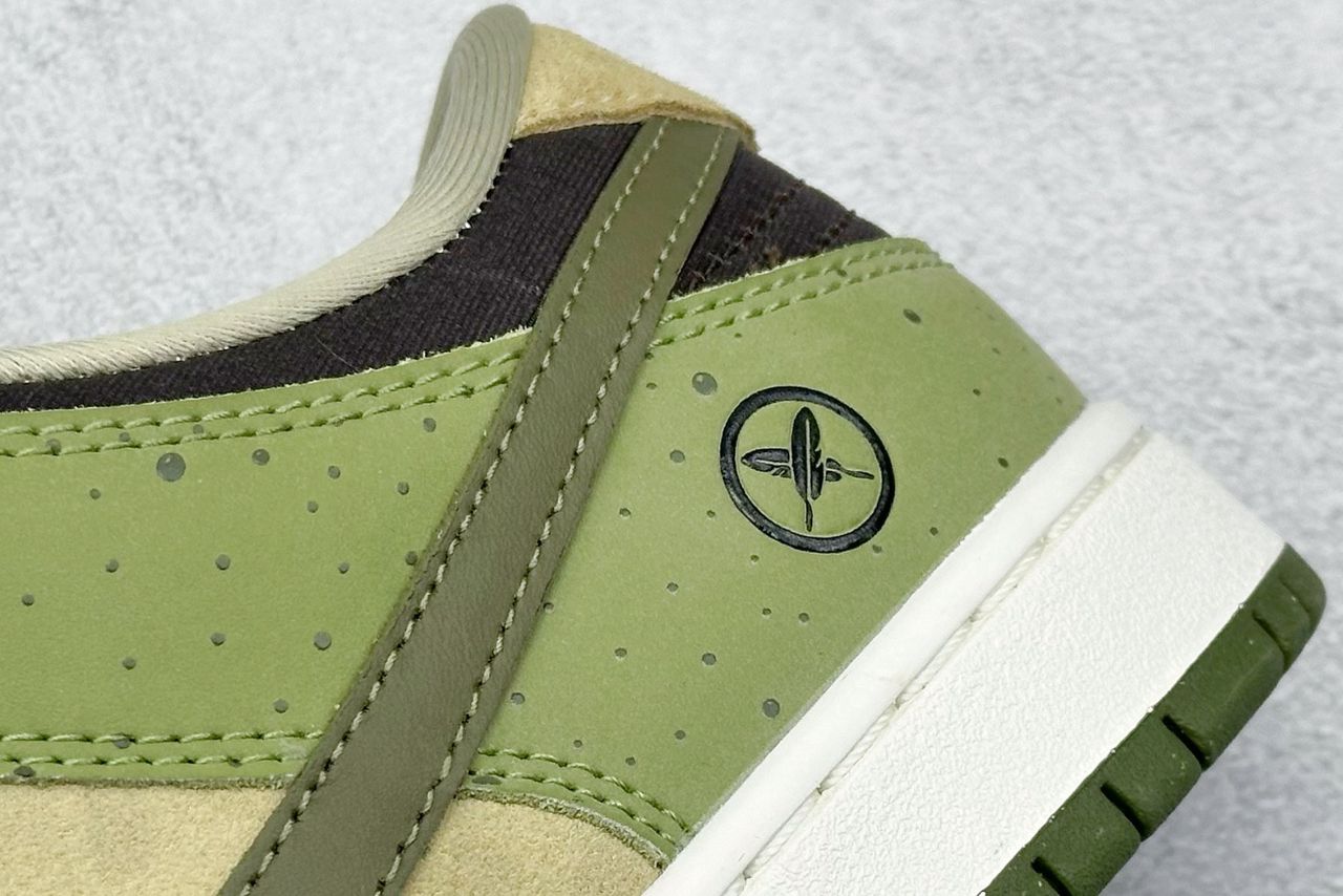 Tênis Cano Baixo Skate Matcha Detalhe Colaboração