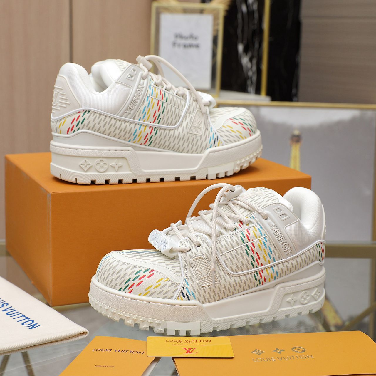 Tênis Chunky Solado Triplo Branco