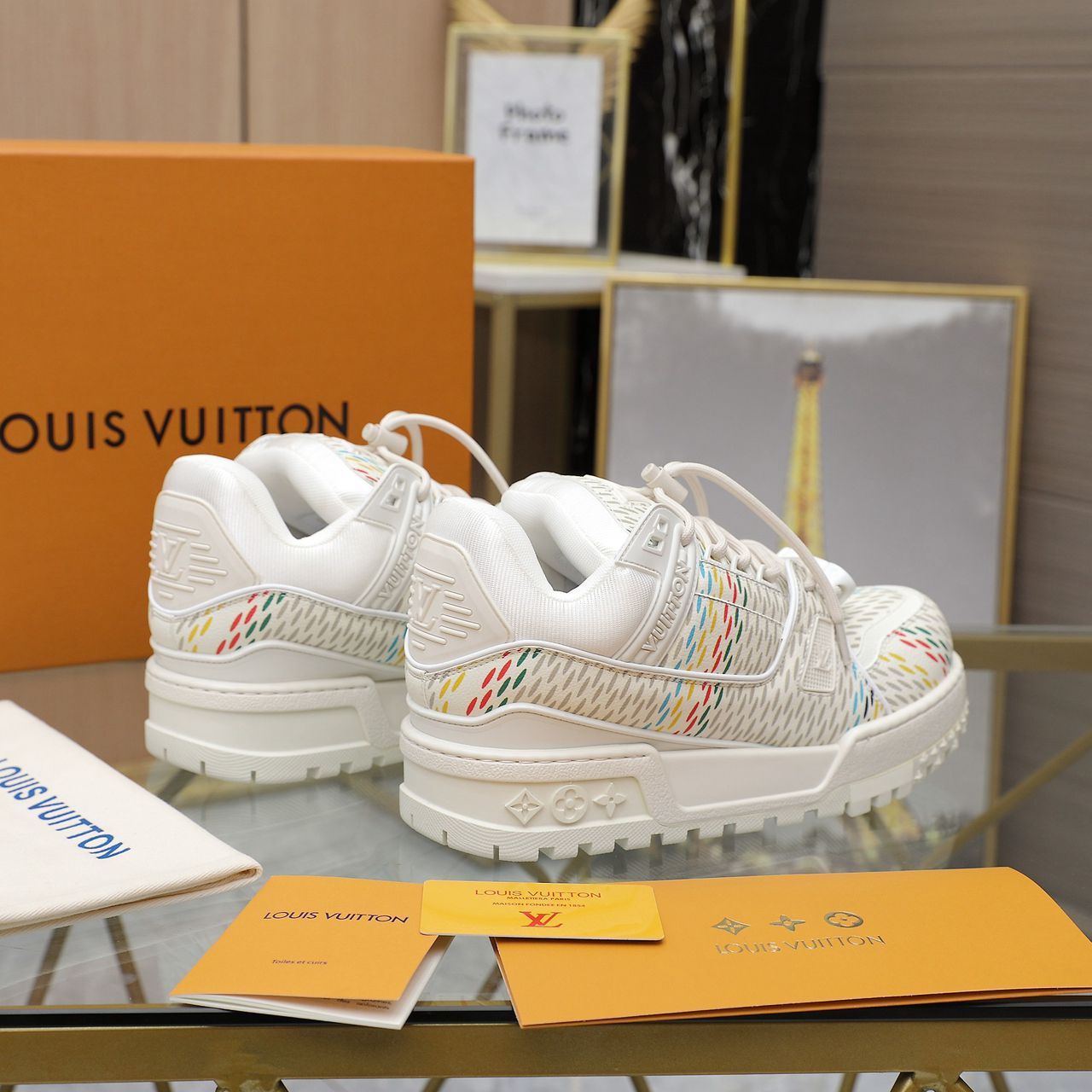 Tênis Chunky Solado Triplo Branco