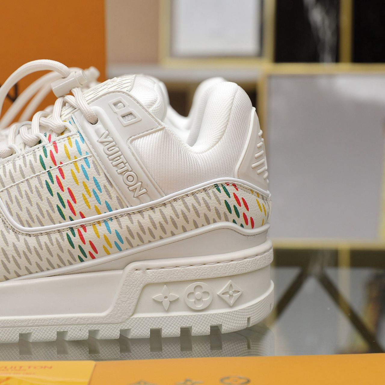 Tênis Chunky Solado Triplo Branco