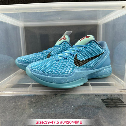 Tênis Cano Alto Basquete Azul Gelo Detalhes Neon