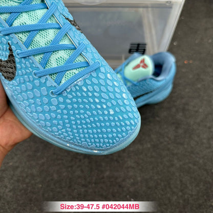 Tênis Cano Alto Basquete Azul Gelo Detalhes Neon