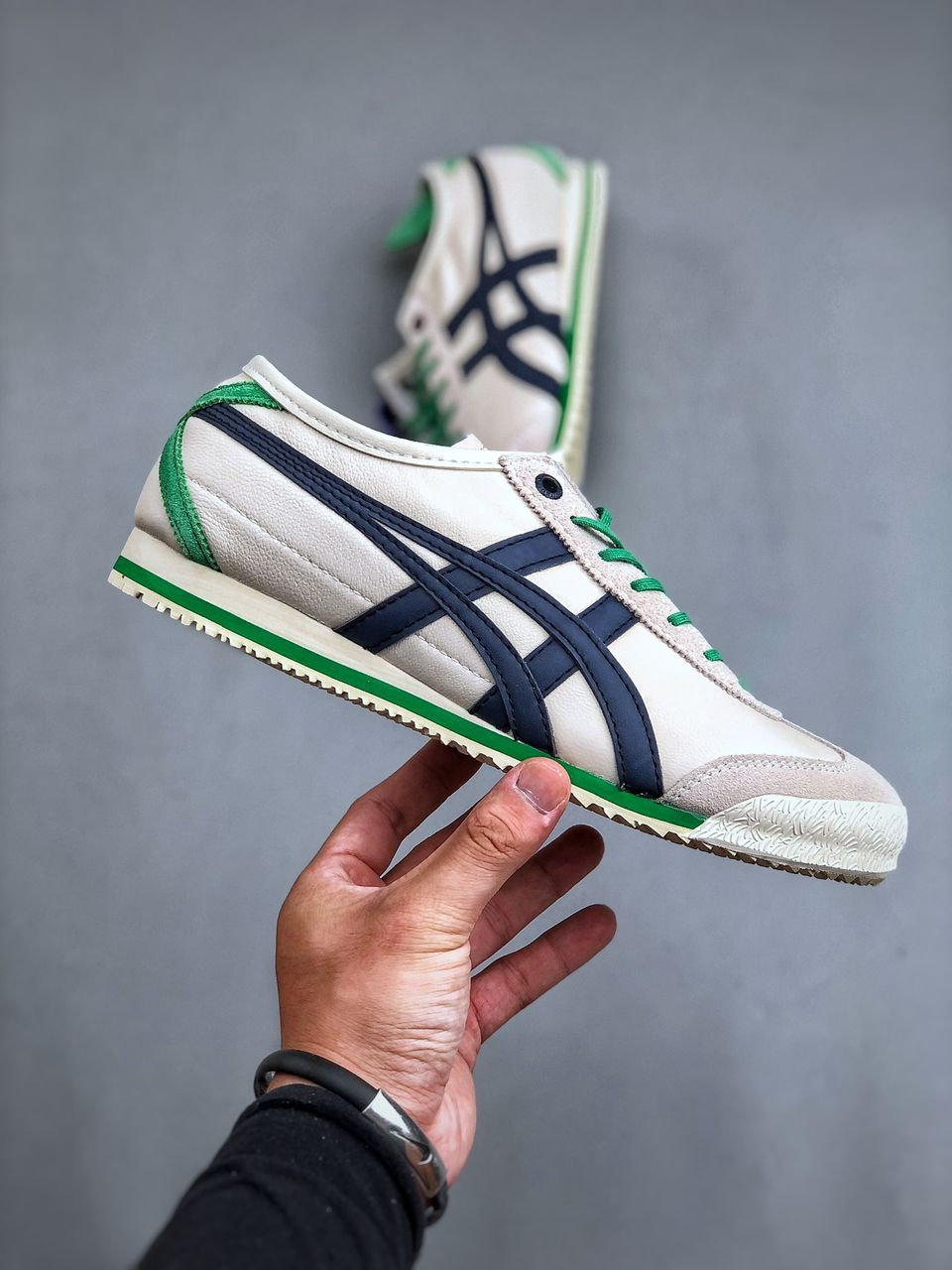 Tênis Couro Estilo Vintage