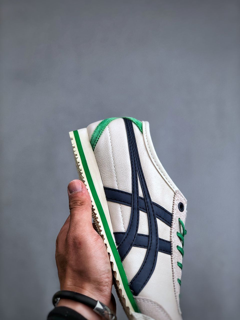 Tênis Couro Estilo Vintage