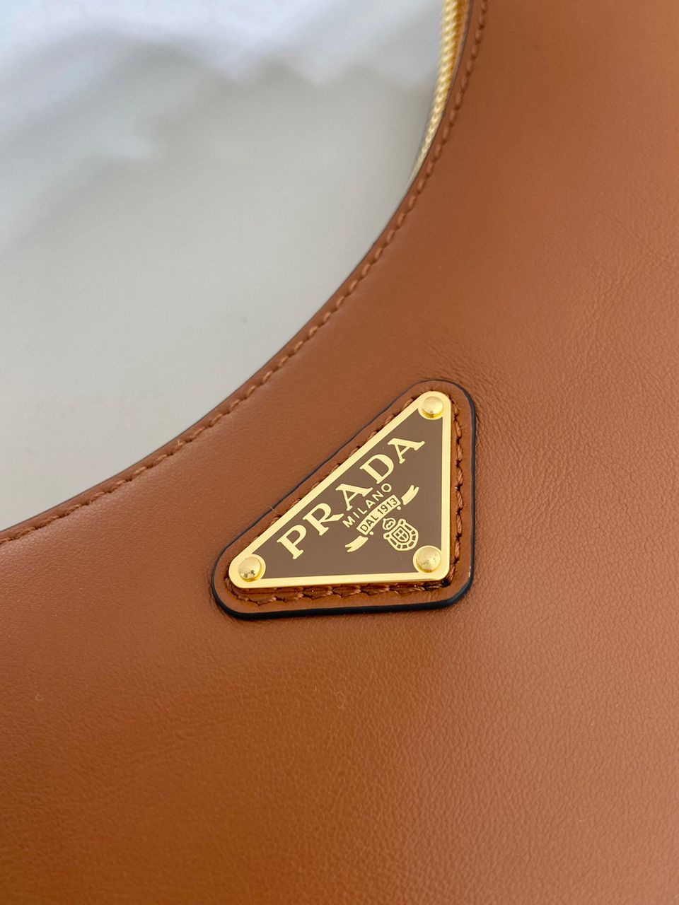 Bolsa Shoulder Couro Marrom Whisky
