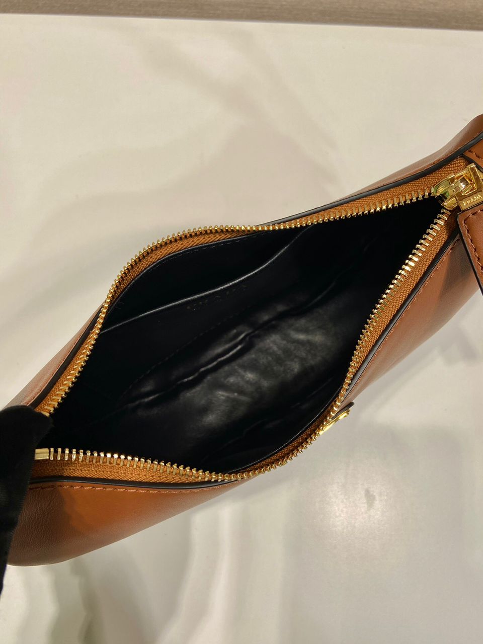 Bolsa Shoulder Couro Marrom Whisky