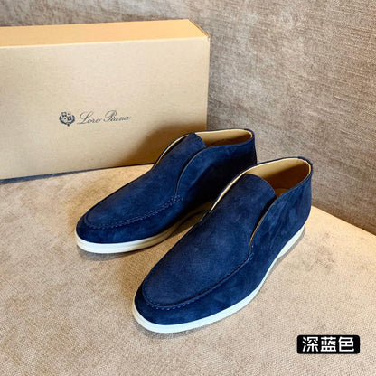 Tênis Cano Médio Marinha Conforto Casual