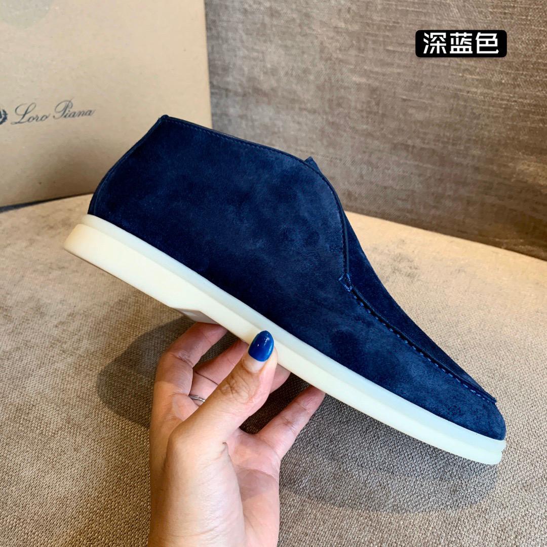 Tênis Cano Médio Marinha Conforto Casual