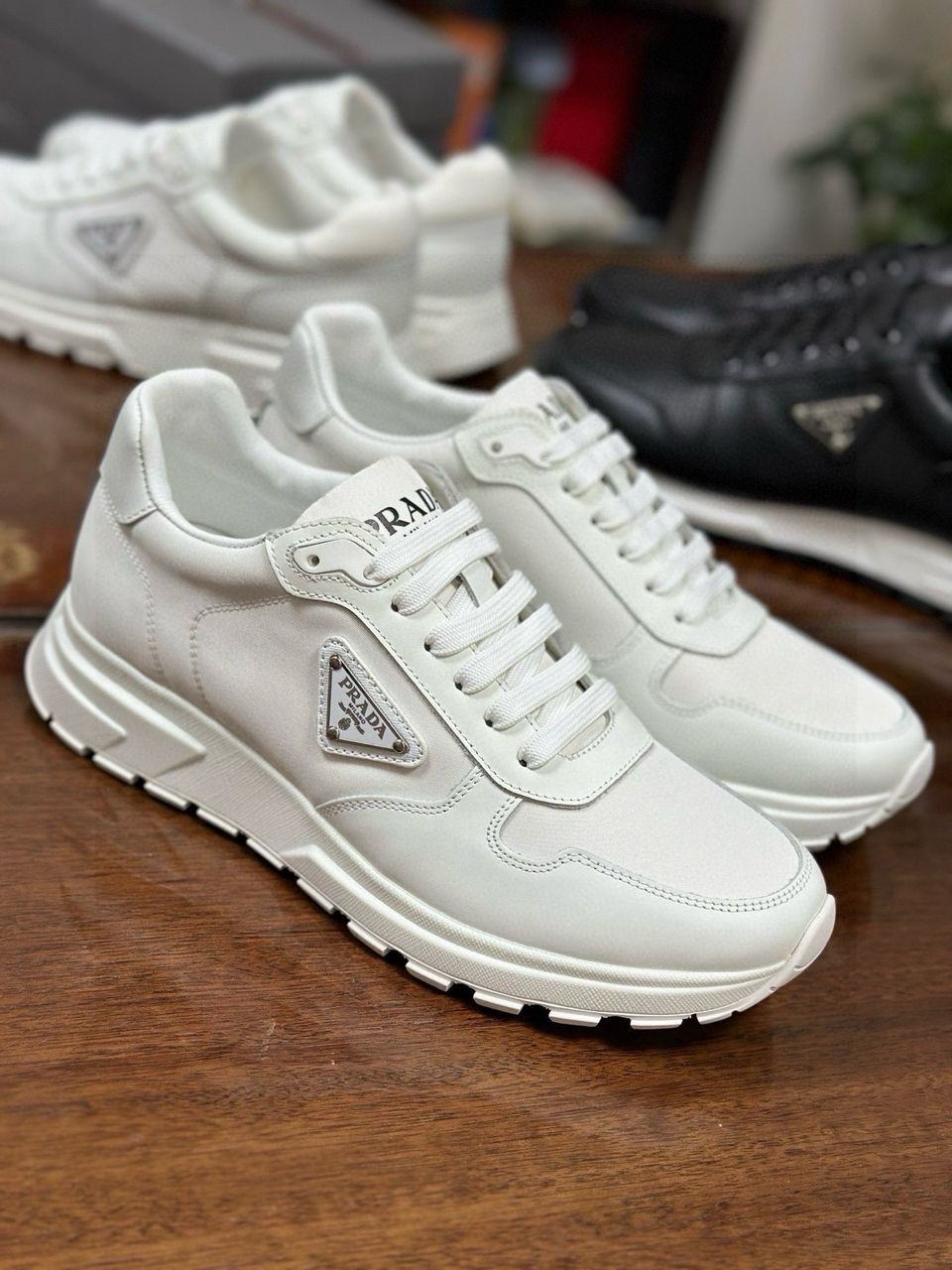 Tênis Couro Branco Cano Baixo Casual