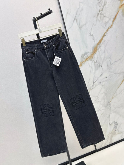 Calça Jeans Azul Escuro Cintura Alta