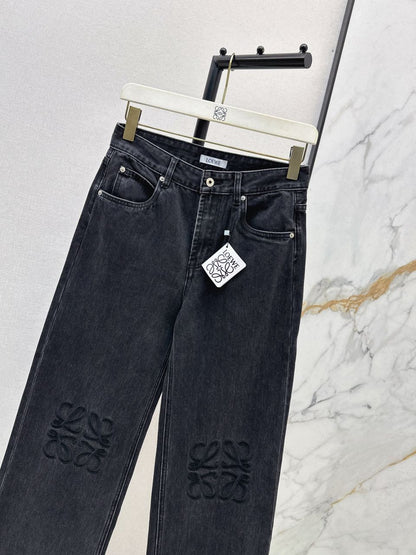 Calça Jeans Azul Escuro Cintura Alta