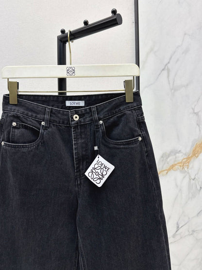 Calça Jeans Azul Escuro Cintura Alta
